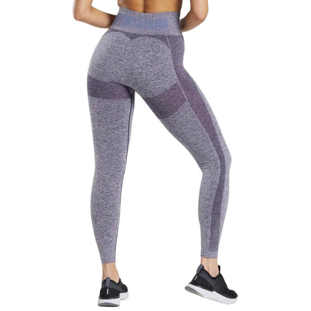 Womens Gymshark Flex Collection Flex High Waisted Leggings Greyed Purple Size M